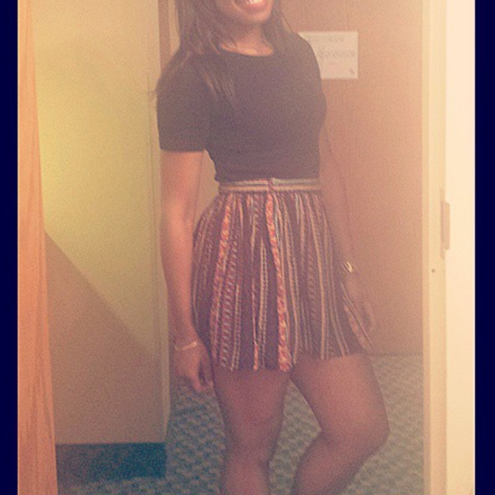 📌Tribal Print/Boho Skirt